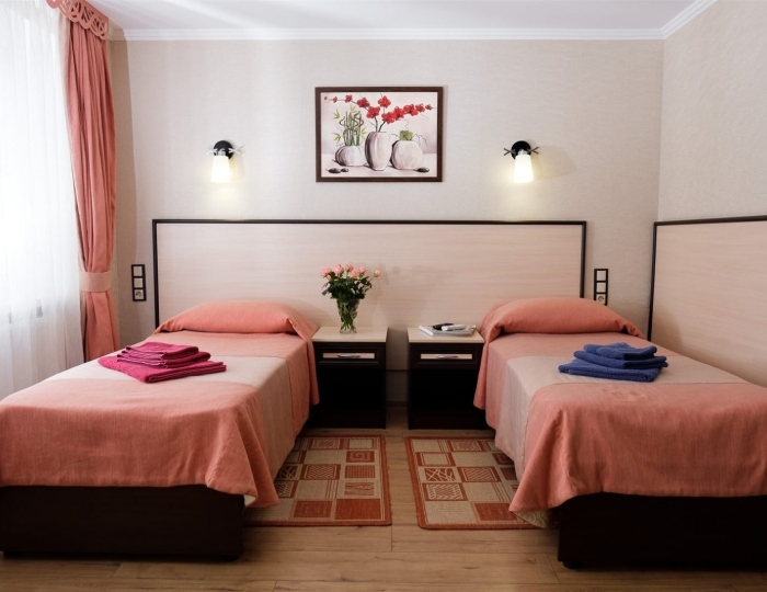 1-комнатный двухместный номер Корпус №1/2/6 - Санаторий «ДиЛУЧ» Анапа